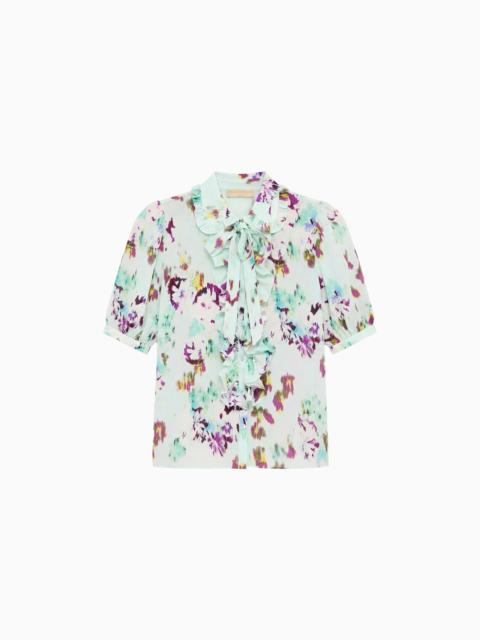 ULLA JOHNSON Camellia Silk Top