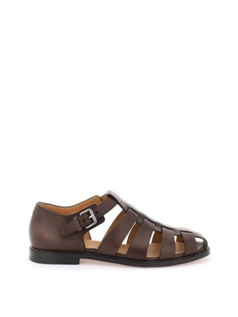 LEATHER FISHERMAN SANDALS