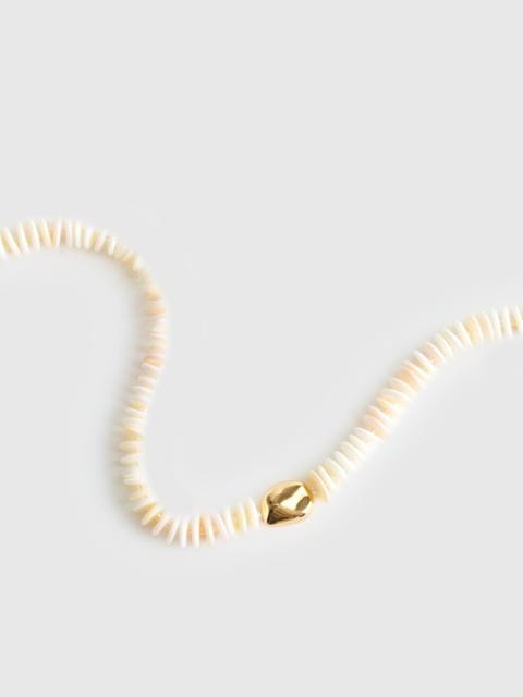 Madewell Sculptural Puka Shell Choker Necklace