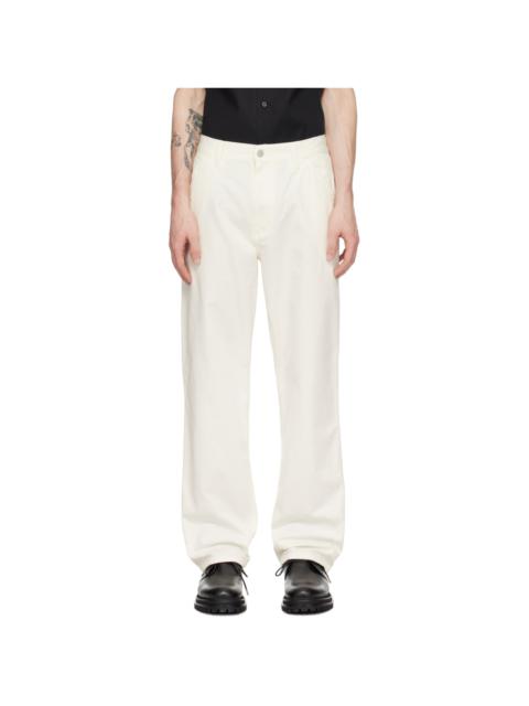 Off-White Single Knee Trousers