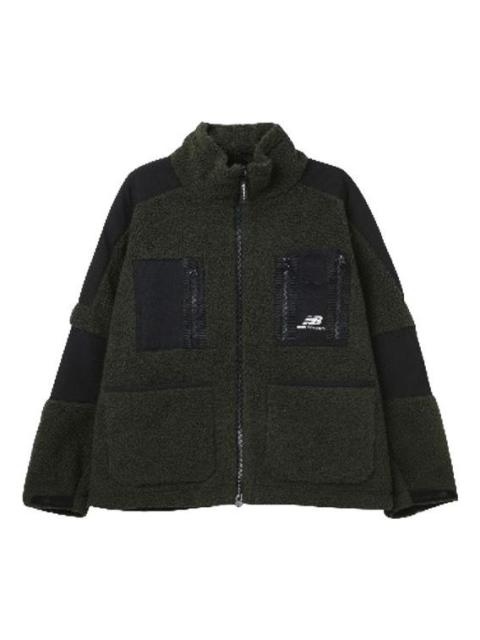 New Balance New Balance Winter Warm Coat 'Green Black' MDA43121-KH