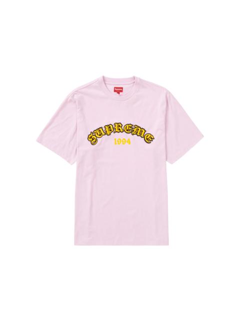 Supreme Supreme Old English Glow S/S Top Pale Pink