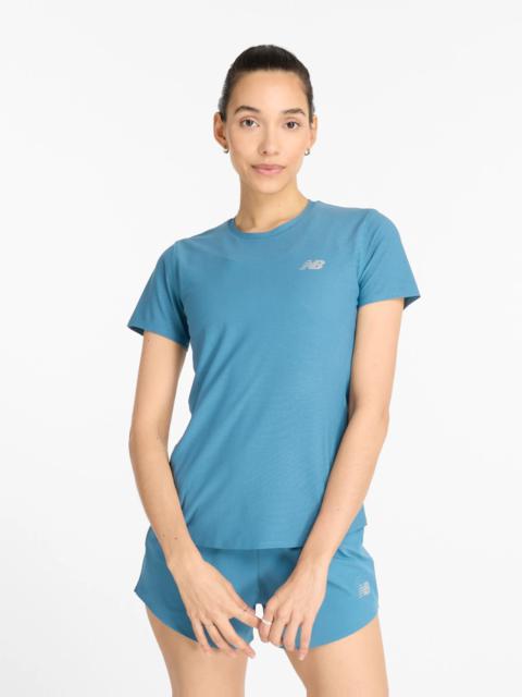 New Balance Women's Jacquard Slim T-Shirt