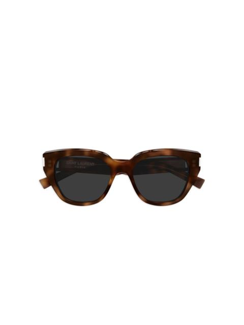 SAINT LAURENT geometric sunglasses