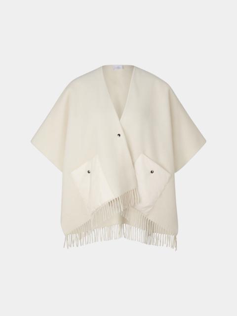BOGNER Nancie poncho in Off-white