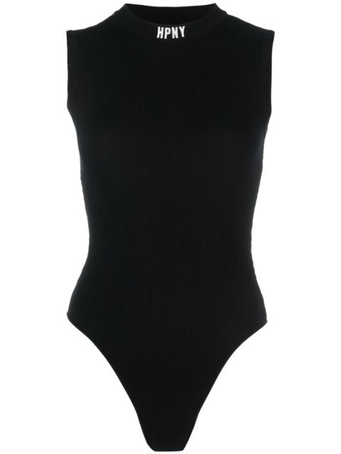 Heron Preston logo mock-neck bodysuit