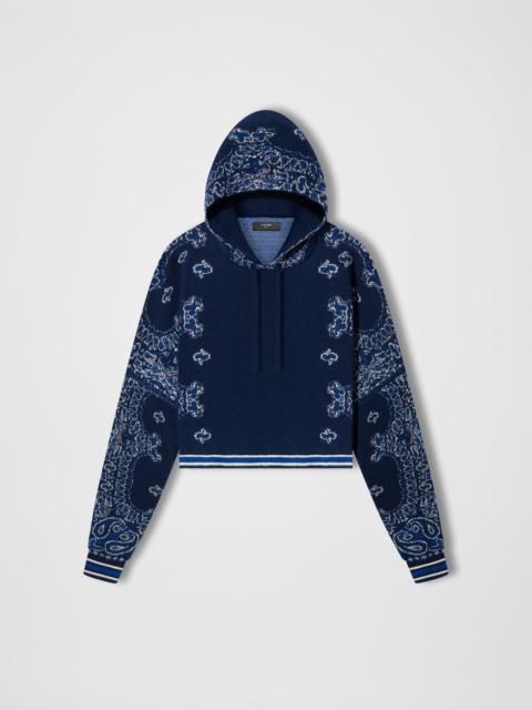 AMIRI BANDANA OVERSIZED HOODIE
