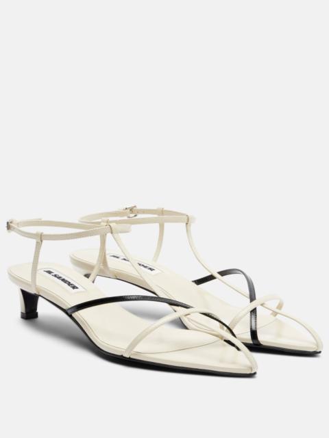 Jil Sander Leather sandals