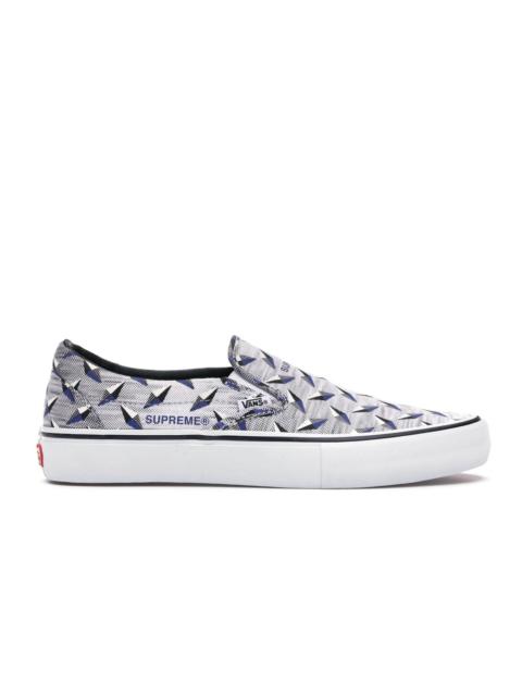 Vans Slip-On Supreme Diamond Plate White