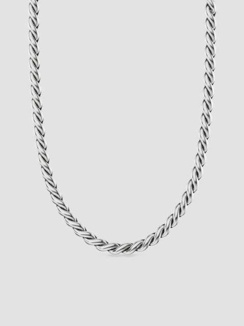 DAVID YURMAN Women's Sculpted Cable Chain Necklace in Sterling Silver, 5.7MM - Silver