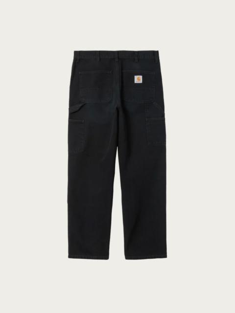 Carhartt Double Knee Pant - Black Stone Canvas