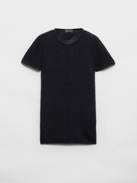 Prada Short-sleeved cashmere sweater