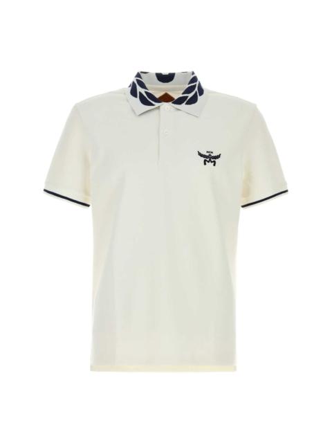 MCM logo-embroidered polo shirt