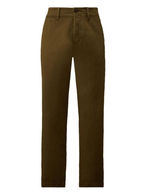 C.P. Company button-fastening cotton trousers