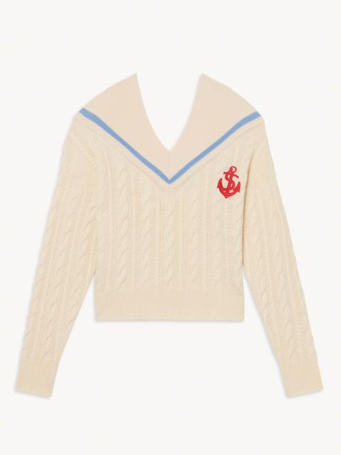Sandro Cable knit sweater