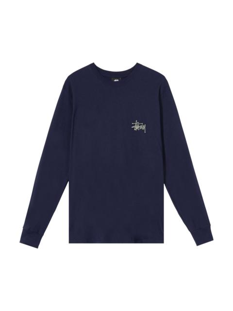 Stüssy Stussy Basic Long-Sleeve Tee 'Navy'