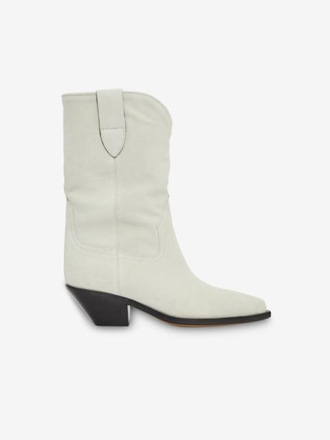 Isabel Marant DAHOPE SUEDE COWBOY BOOTS