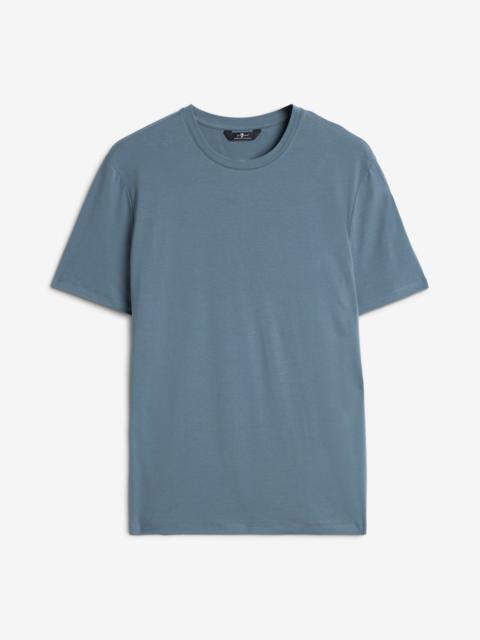 7 For All Mankind Luxe Performance Tee in Titan