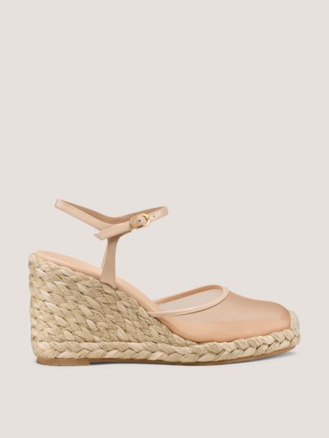 Stuart Weitzman BAREITALL ESPADRILLE WEDGE