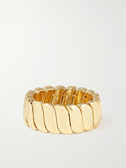 ANITA KO Large Zoe 18-karat gold ring Gold