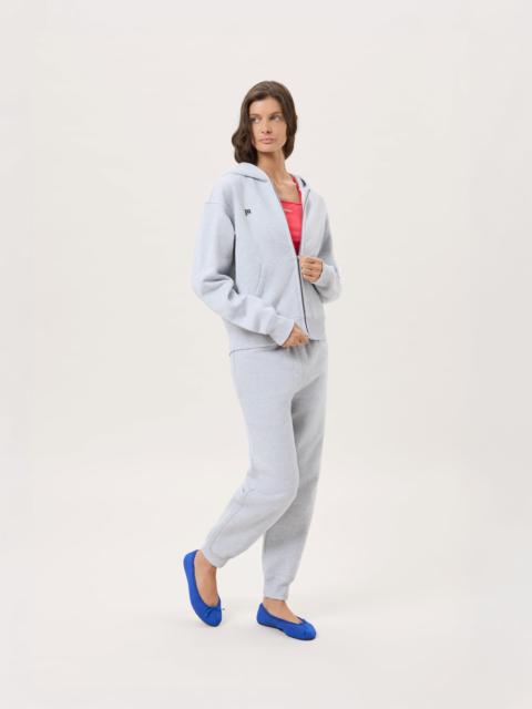 PANGAIA Womens Heavyweight Track Pants - Grey Marl