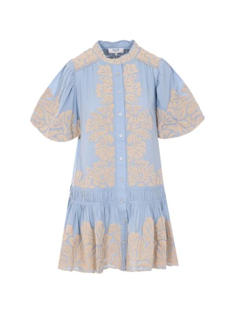 Sea Alexandra embroidered mini dress