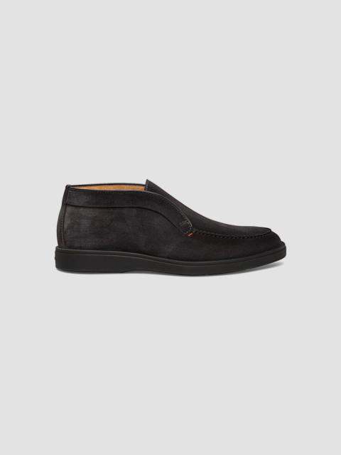 Santoni Men's Suede Desert Boots - Grey