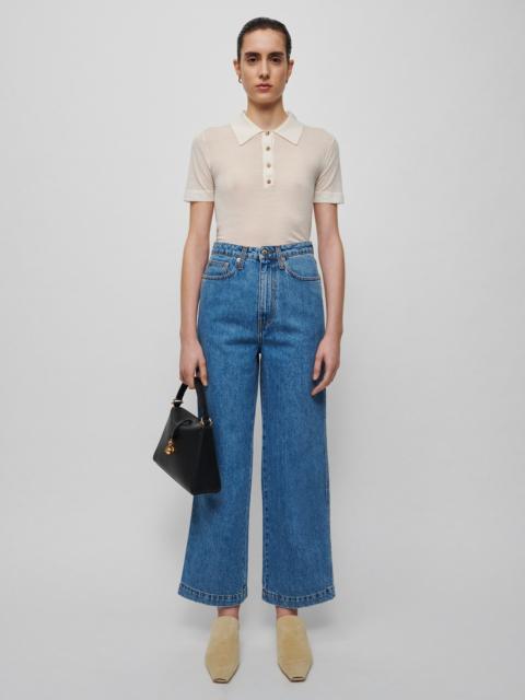 Nanushka JANE - Straight leg jeans - Light blue