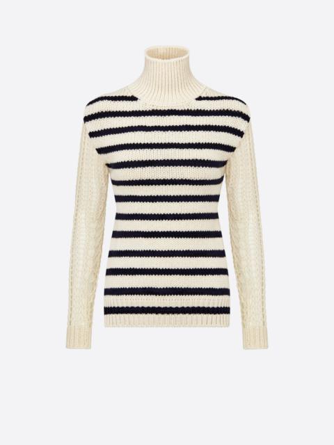 Dior Stand Collar Sweater
