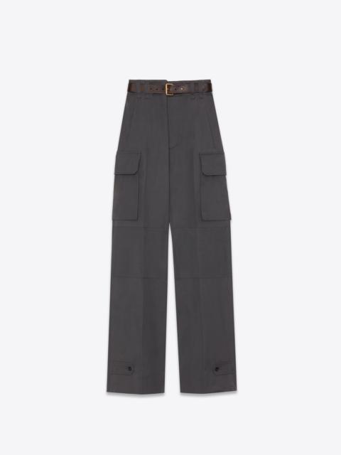 cassandre cargo pants in cotton twill