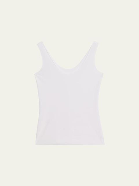 commando Scoop-Neck Cotton Tank Top