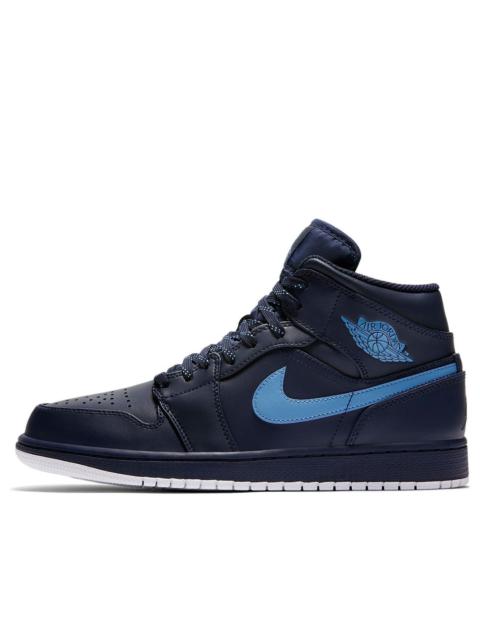 Air Jordan 1 Mid 'Obsidian' 554724-405