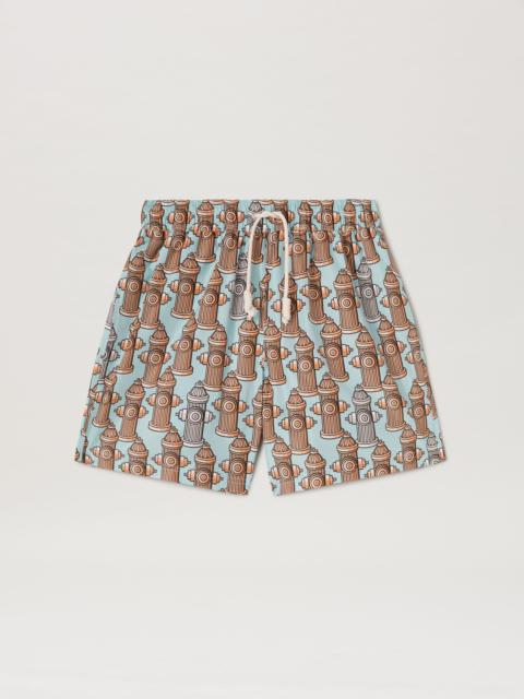 Palm Angels Fire Hydrant Swimshorts