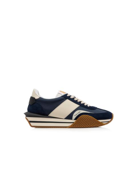 TOM FORD SUEDE TECHNICAL FABRIC JAMES SNEAKER