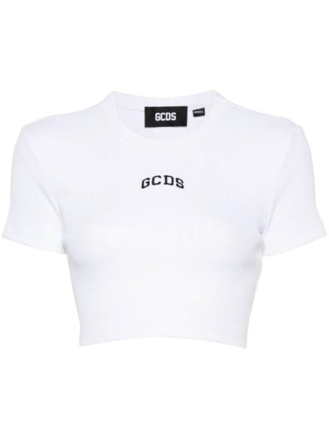 GCDS Lounge Logo crop top