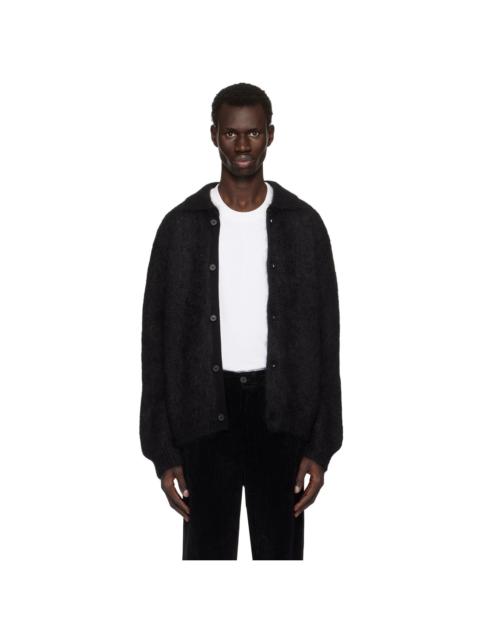 sacai Gonz Mohair Knit Cardigan | REVERSIBLE