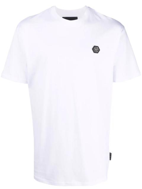 embroidered-logo cotton T-shirt