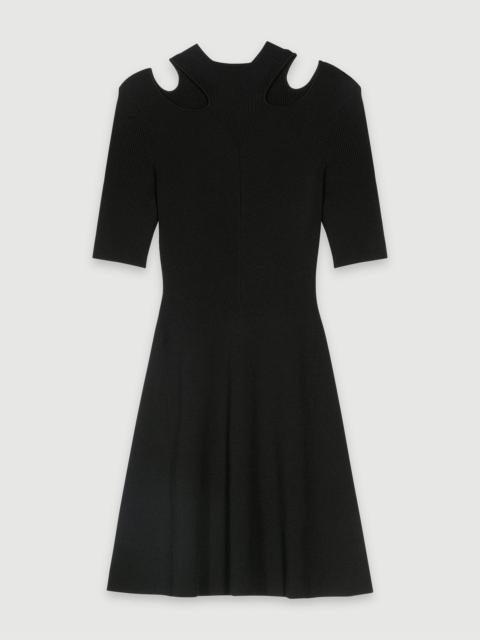 maje Cutaway short dress