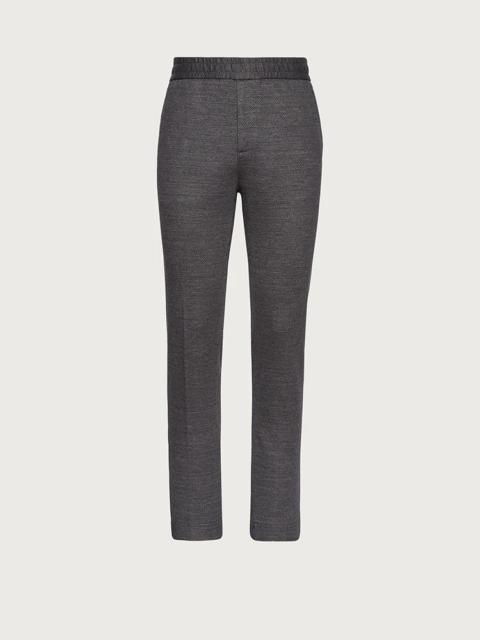 FERRAGAMO RELAXED DRAWSTRING PANTS