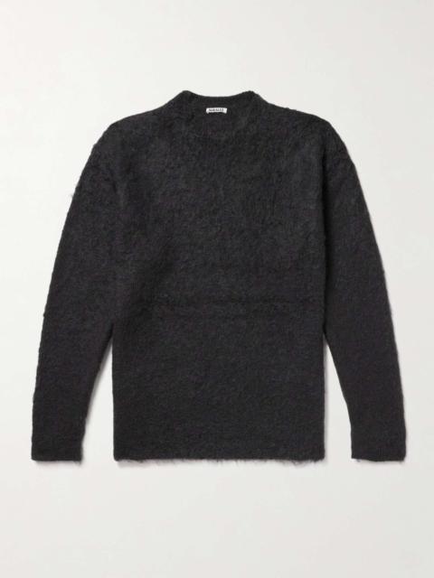 Oversized Brushed Mohair and Wool-Blend Sweater