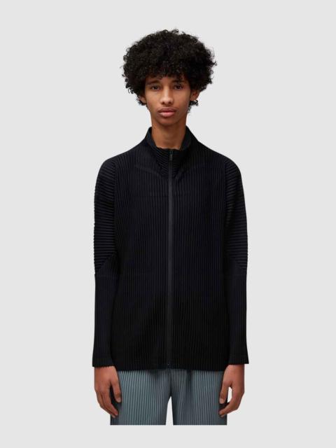 Basic pleats fz jacket