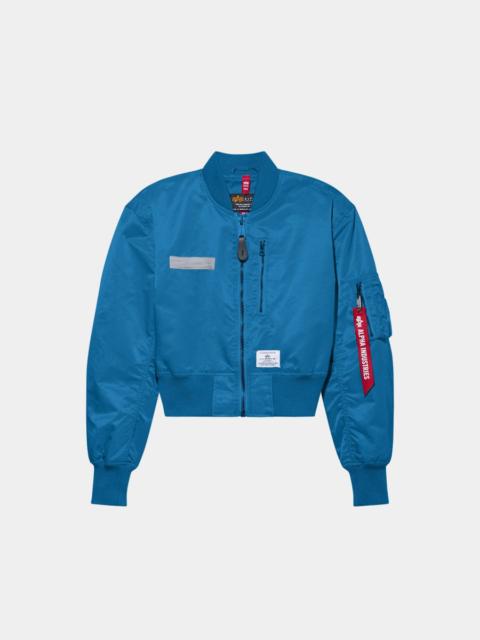 ALPHA INDUSTRIES L-2B CROPPED GEN II BOMBER JACKET WOMENS