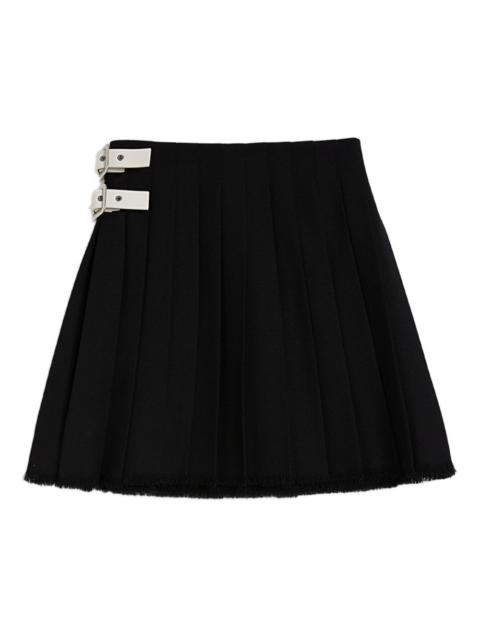 Jil Sander wool mini skirt