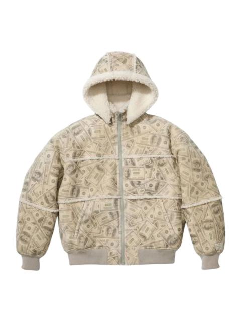 Supreme Supreme x MM6 Maison Margiela Hooded Shearling Bomber Jacket 'White' SUP-SS26-107-WHT