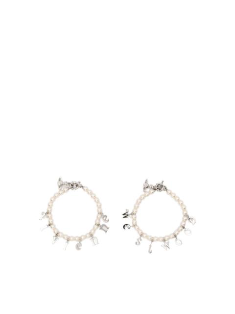 Vivienne Westwood PEARL CHARM BRACELET (SET OF TWO)