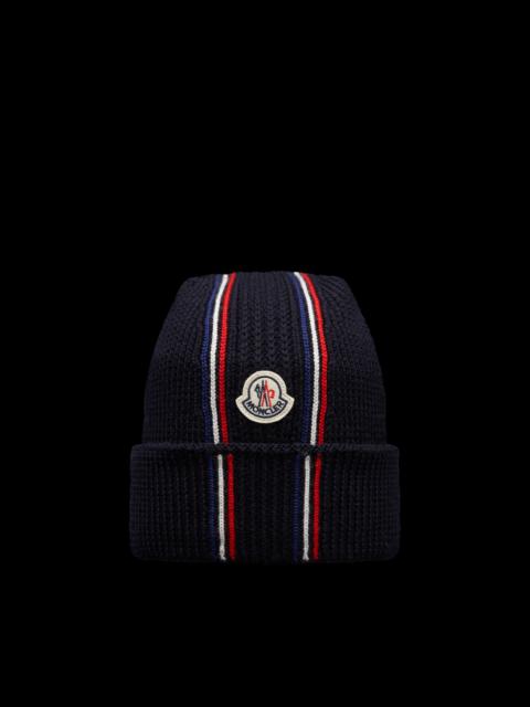 Tricolor Wool Beanie