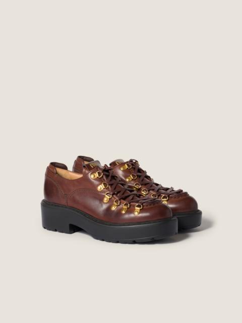 Miu Miu Leather loafers