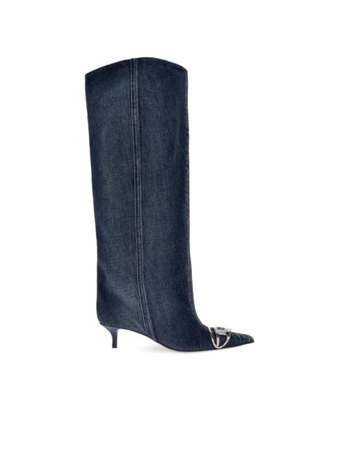 Diesel D-Venus denim boots