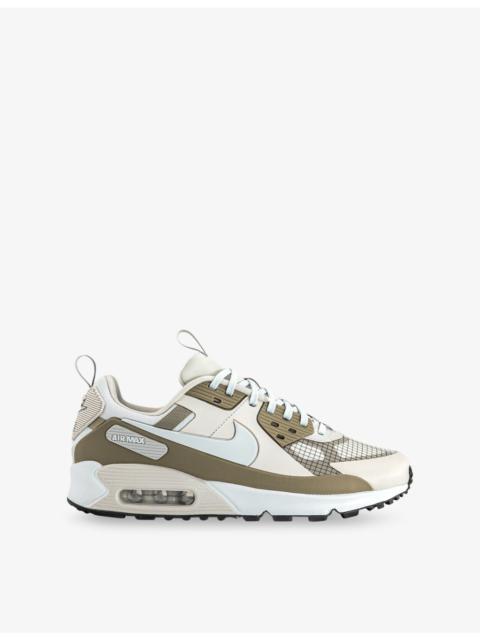 Nike Air Max 90 Drift Leather and Mesh Trainers