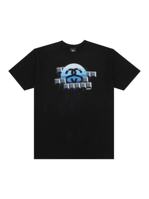 Stussy Mignanelli Logo Tee 'Black'